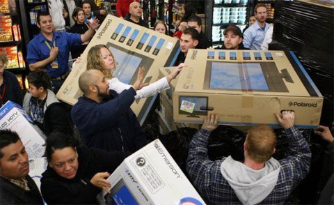 Đại cuồng phong mua sắm ngày thứ Sáu Đen