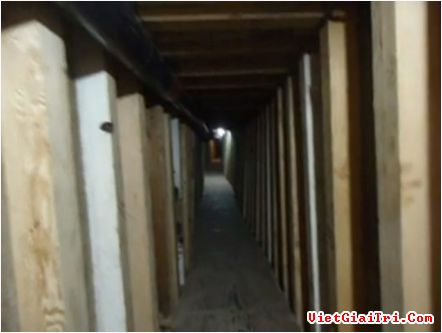 Mexico phát hiện đường hầm vận chuyển ma túy tới Mỹ
