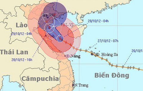 Bão tăng cấp 13, Thanh Hóa di dời hơn 5 vạn dân