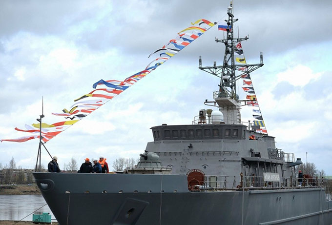 Hải quân Nga khoe 'lực lượng khủng' trong Ngày thành lập lực lượng hải quân Liên bang?
