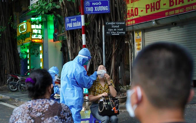 Hà Nội thêm 146 người nhiễm SARS-CoV-2, 27 ca cộng đồng
