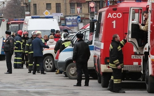 Nga lục soát nơi ở nghi phạm đánh bom ga tàu điện ngầm St Petersburg