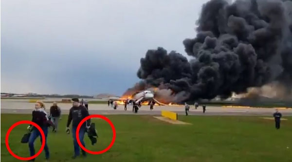 Bài học từ đoạn video sơ tán hành khách khỏi máy bay Nga bốc cháy