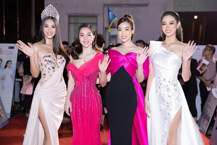 Ngắm dàn Hoa hậu, Á hậu trên thảm đỏ Vòng Bán kết Hoa hậu Việt Nam 2020