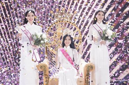 Vượt qua hàng loạt đối thủ nặng ký, Đỗ Thị Hà đăng quang 'Hoa hậu Việt Nam 2020'