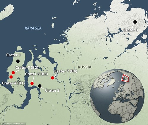Nga cảnh báo hiểm họa sau sự xuất hiện của các hố khổng lồ ở Siberia