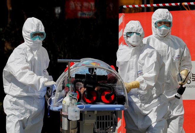 Hàn Quốc: Số ca nhiễm Covid-19 tăng vọt, vượt mốc 7.000 người