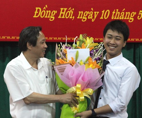 Học sinh Quảng Bình giành Huy chương Vàng Vật lý Quốc tế