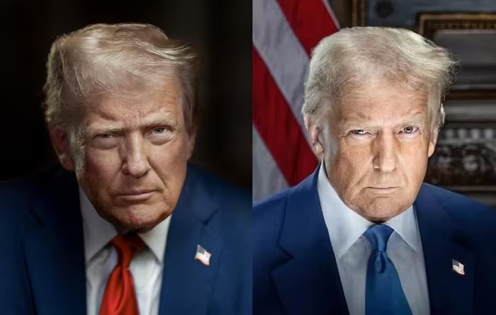 Nhà Trắng bất ngờ công bố ảnh chân dung mới của Tổng thống Trump