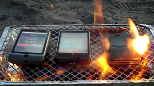iPhone 7 có thể chống cháy?