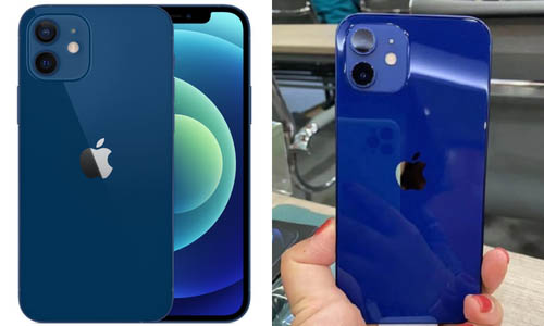 Cận cảnh iPhone 12 ''bằng xương bằng thịt'': Màu xanh dương khiến các iFan thất vọng