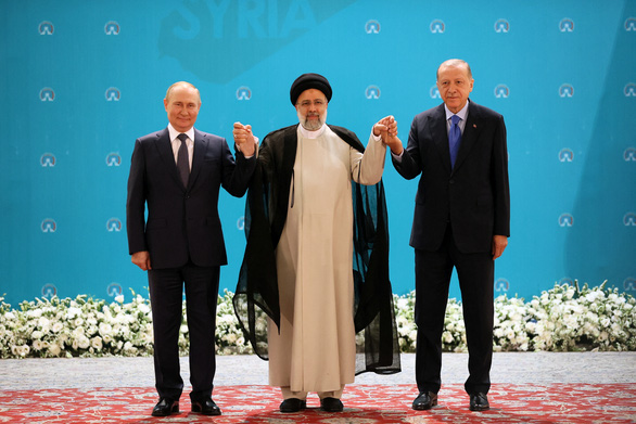 Tổng thống Putin ca ngợi cuộc gặp với tổng thống Thổ Nhĩ Kỳ và Iran