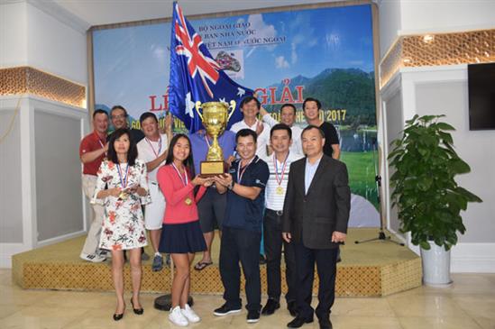 Bế mạc ''Giải Golf người Việt Nam ở nước ngoài toàn thế giới 2017''