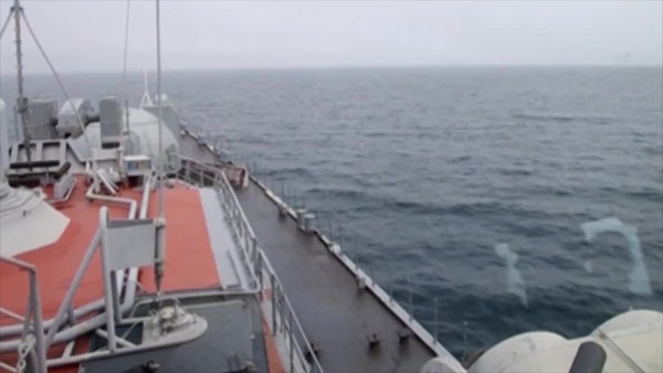 Cận cảnh Nga thử tên lửa chống hạm Mosquito đầy uy lực ở Biển Nhật Bản
