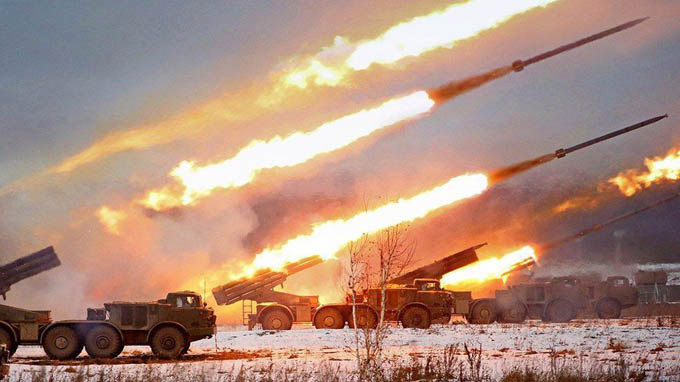 Video: 10.000 lính Nga tập khai hỏa cấp chiến lược ở khu vực Volga