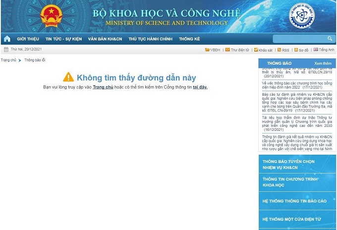 Bộ KH&CN thừa nhận sai sót đưa tin 'WHO chấp thuận kit test của Công ty Việt Á'