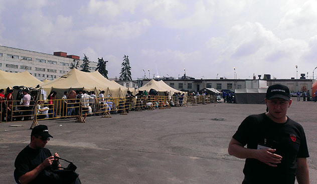 Moskva: Khu lều bạt Golyanovo sẽ không được di dời về các trại hè  trẻ em