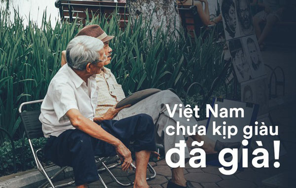 Báo quốc tế đưa tin: Người Việt Nam chưa kịp giàu đã già mất rồi