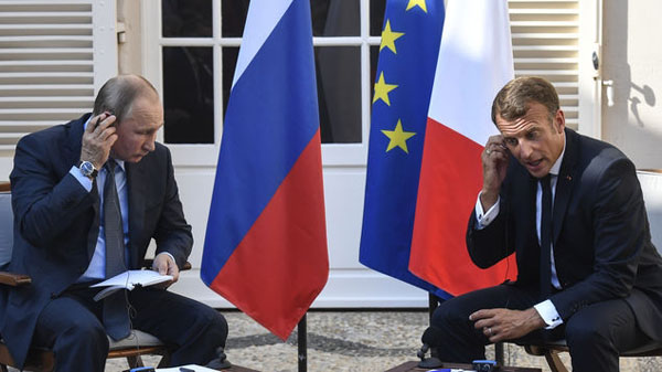 Lãnh đạo Nga, Pháp xác nhận ý định tổ chức Hội nghị thượng đỉnh Bộ tứ Normandy