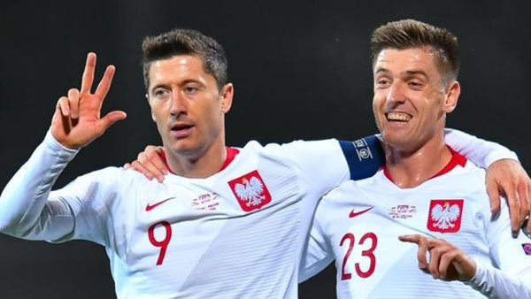 Nga và Ba Lan giành vé dự VCK EURO 2020
