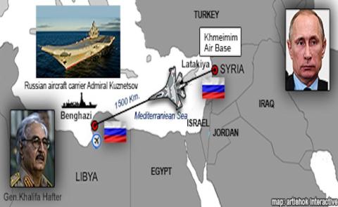 Nga yêu cầu nước ngoài dừng can thiệp Libya: Hiểm hóc Putin