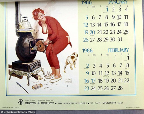 Cơn sốt dùng lịch 1986 cho năm 2014