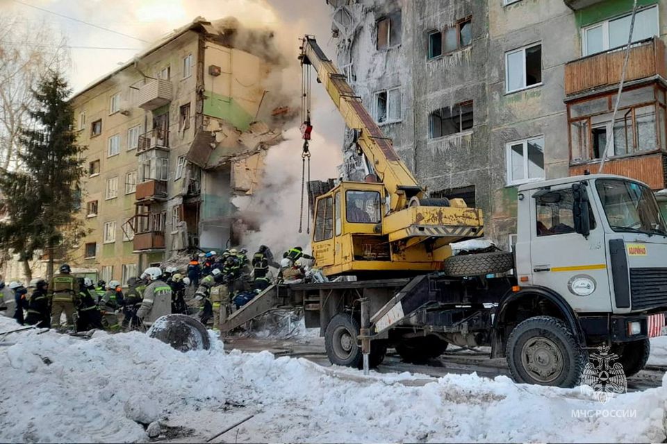 Tổng thống Nga gọi vụ nổ khí gas tại Novosibirsk là ''thảm kịch lớn''