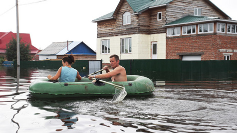 Tình hình lũ lụt tại Nga ngày càng nghiêm trọng