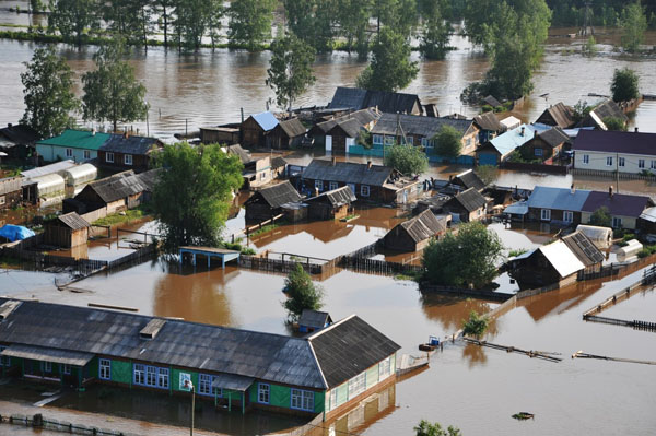 Lũ lụt nghiêm trọng ở Nga, ít nhất 14 người thiệt mạng