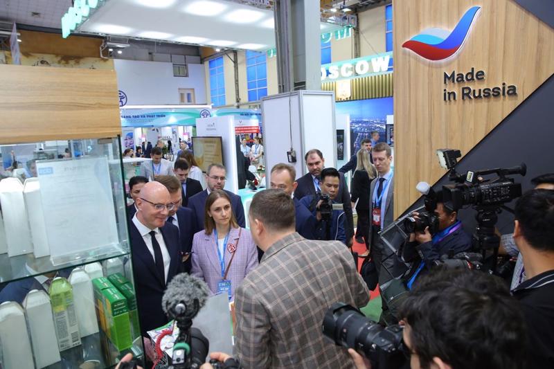Triển lãm Made in Russia đầu tiên diễn ra thành công tại VIETNAM EXPO