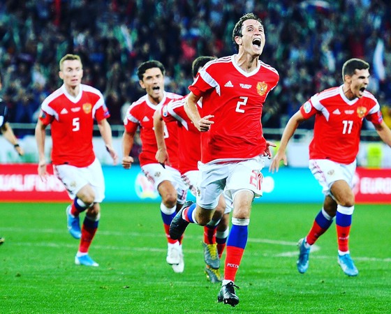 Sau khi thua tuyển Bỉ của Hazard: Tuyển Nga thắng liền 5 trận, ghi 18 bàn, lọt lưới 1 bàn
