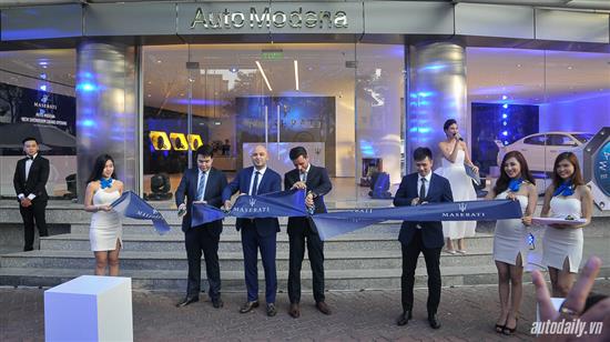 Maserati khai trương showroom đầu tiên tại Việt Nam