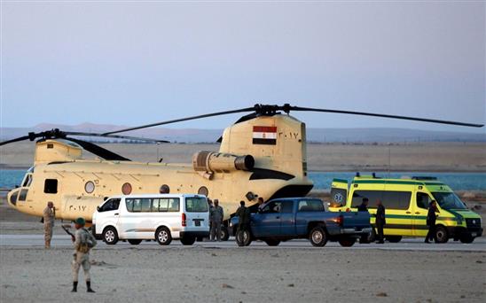 Ai Cập mở rộng khu vực tìm kiếm thi thể nạn nhân máy bay Nga