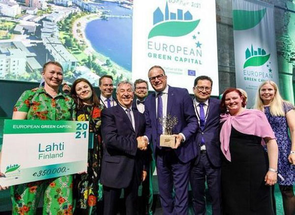 Thành phố Lahti của Phần Lan trở thành Thủ đô Xanh của châu Âu