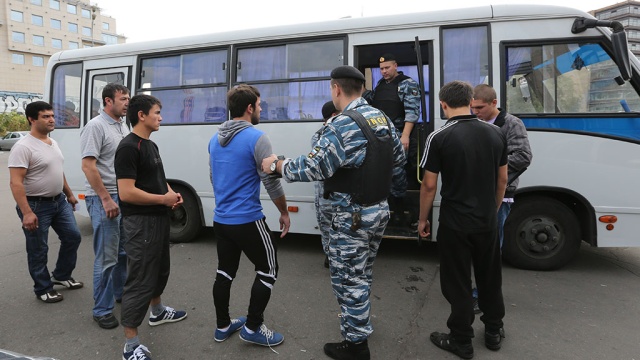 Moskva: Phát hiện 300 người nhập cư trong trung tâm thương mại