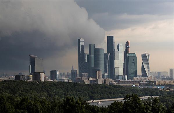 Moskva dự báo có sấm sét và mưa lớn trong ngày đầu tuần 10/6/2019