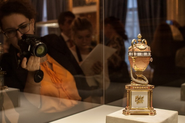 Tỷ phú Nga khai trương bảo tàng trứng Faberge ở St.Peterbourg