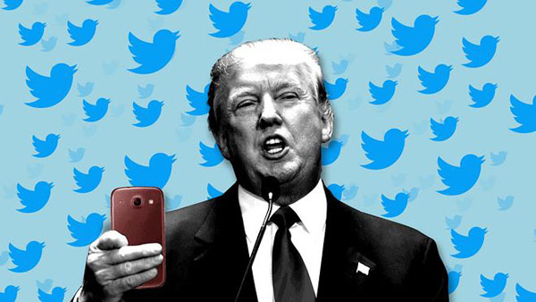 Nga là quốc gia được Tổng thống Trump nhắc đến nhiều nhất trên Twitter