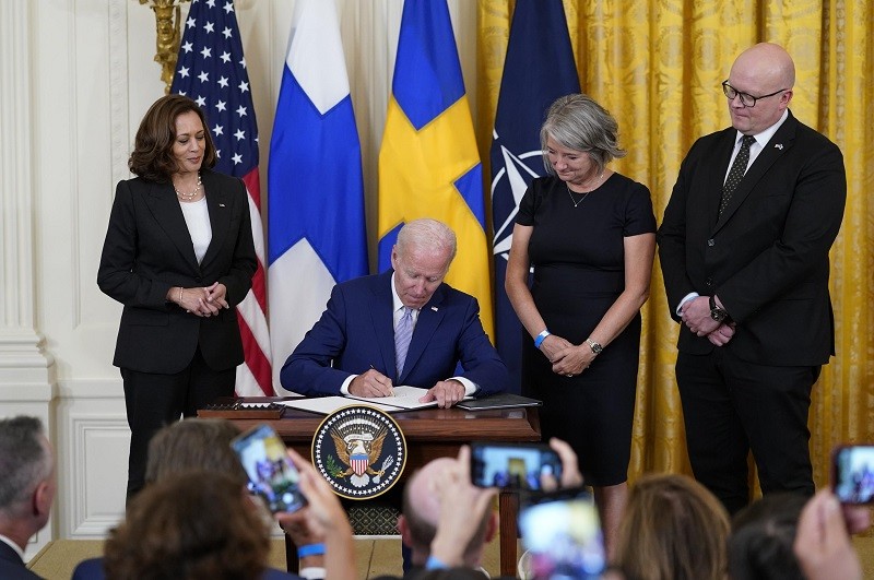 Thụy Điển, Phần Lan gia nhập NATO: Mỹ phê chuẩn bước chấp thuận cuối cùng