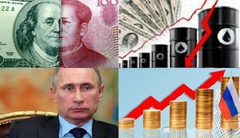 Mỹ có vỡ nợ nếu Nga-Trung dùng dầu mỏ hạ đồng dollars?
