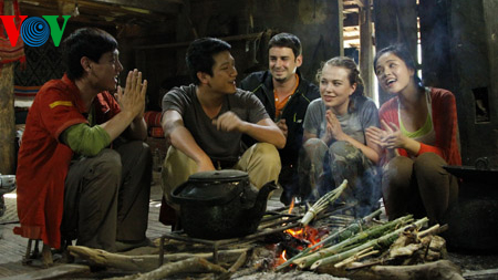 Cô gái Nga đóng phim về Điện Biên Phủ