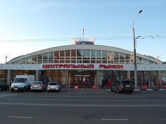 Đóng cửa chợ ở Voronezh, tiểu thương tuyên bố tuyệt thực