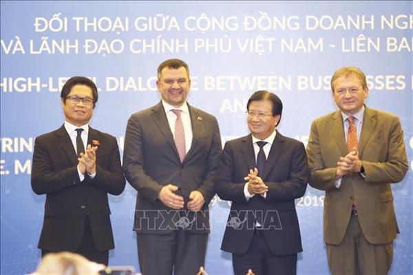 Đối thoại doanh nghiệp và lãnh đạo Chính phủ Việt Nam - Liên bang Nga