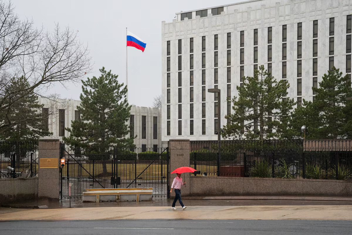 Đại sứ quán Nga tại Mỹ nhận hàng loạt đe dọa liên quan bầu cử tổng thống
