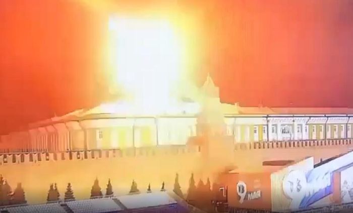 Video Nga thông báo Điện Kremlin bị tấn công