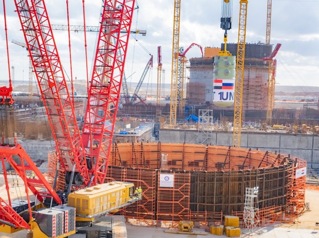 Nga đạt bước tiến trong xây dựng nhà máy điện hạt nhân 4.800 MW