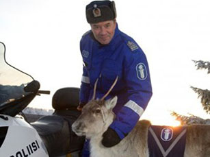 Cảnh sát Nga sẽ được trang bị hươu để tuần tra