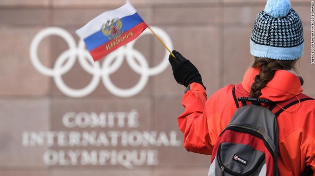 Nga chỉ trích quyết định cấm liên quan đến sự kiện thể thao quốc tế