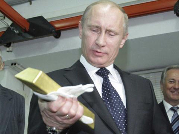 Chống trừng phạt Mỹ, kho vàng Nga lên kỷ lục mới