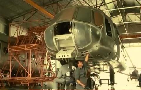 Nga sửa chữa trực thăng quân sự tại Việt Nam